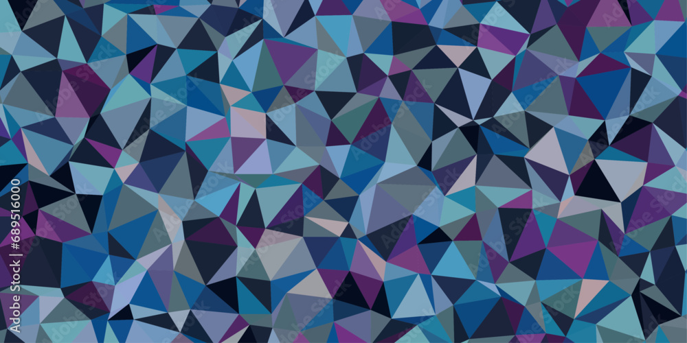 Obraz premium low poly abstract geometric background