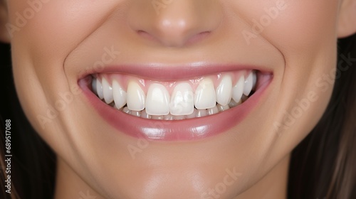 Restore your smile with dental ceramic veneers to reveal immaculate  young teeth. Take close-up pictures of your top front teeth to document the significant transformation.