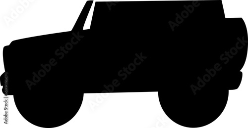 Organic Car vector shape