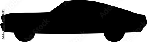 Organic Car vector shape