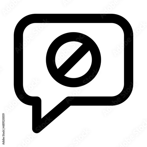 fake news line icon
