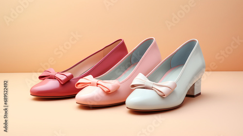 Various womens flat shoe