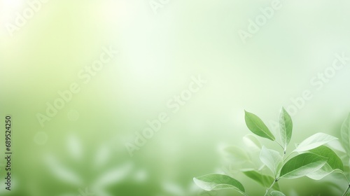 Nature-inspired soft green background, refreshing and calming, suitable for various slide themes