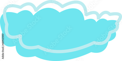 cloud vector shape