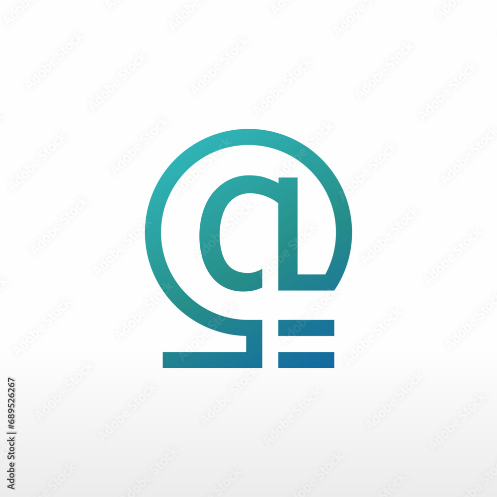 Commercial at(@) initials font logo design for vector, icon, company, business, branding, and others
Commercial at(@) initials font logo design for vector, icon, company, business, branding, and others