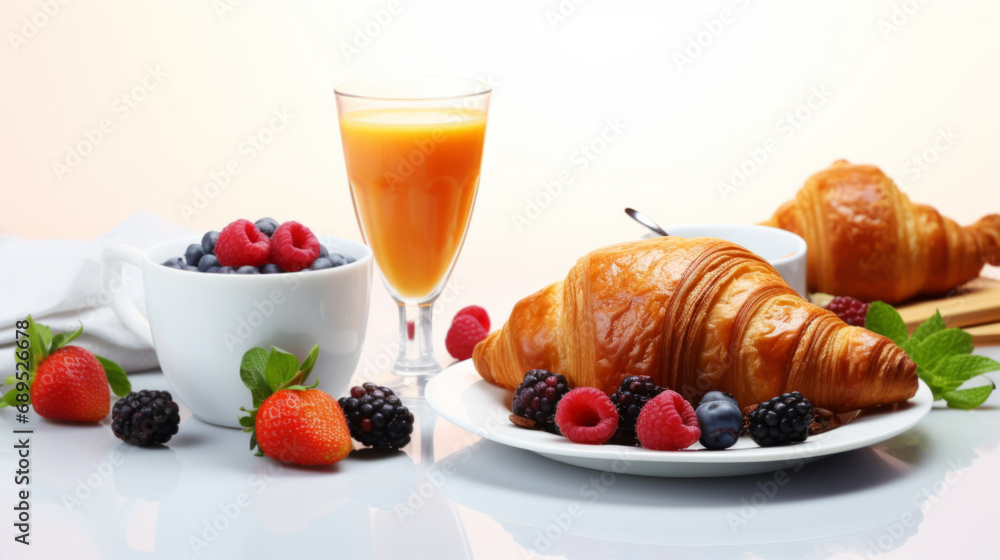 delicious breakfast on the table delicious breakfast on the table