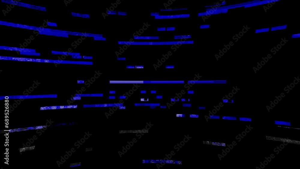 Glitch noise static television VFX. Visual video effects stripes background, tv screen noise glitch effect. Video background, transition effect for video editing, intro and logo reveal with sound Glitch noise static television VFX. Visual video effects stripes background, tv screen noise glitch effect. Video background, transition effect for video editing, intro and logo reveal with sound