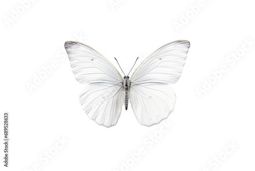 beautiful butterfly isolated transparent background. generative ai