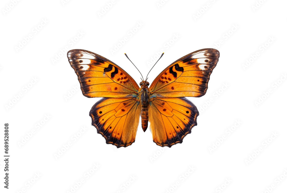 beautiful colorful butterfly isolated transparent background. generative ai beautiful colorful butterfly isolated transparent background. generative ai