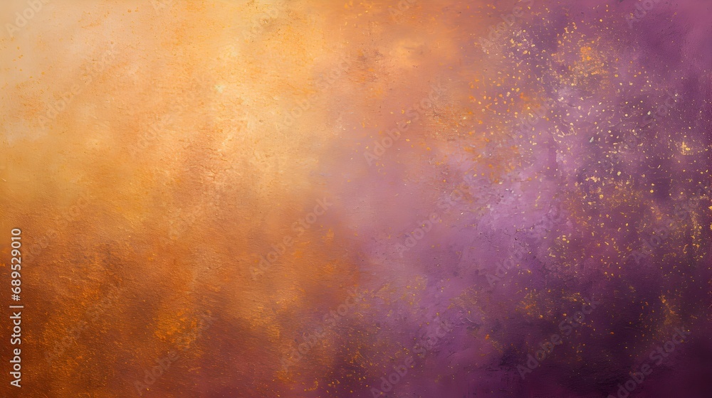 Abstract colored background with grunge brush strokes and splashes and spots.