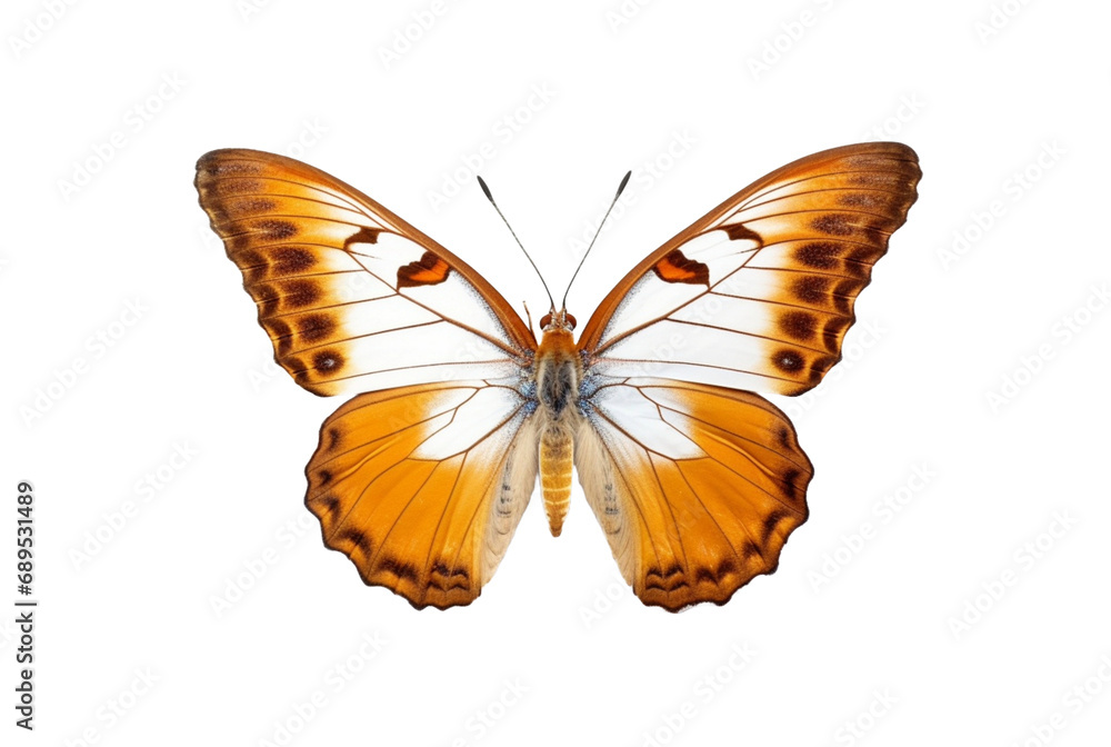 beautiful colorful butterfly isolated transparent background. generative ai beautiful colorful butterfly isolated transparent background. generative ai