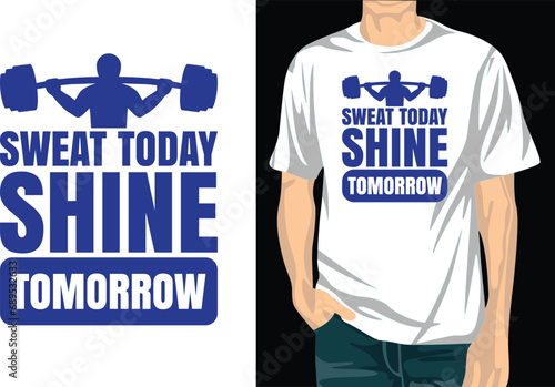 fitness tshirt design