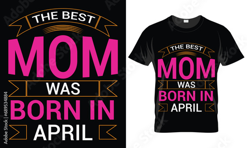 Mothers day t-shirt design for mother lover Hand drawn typography, vector, illustration