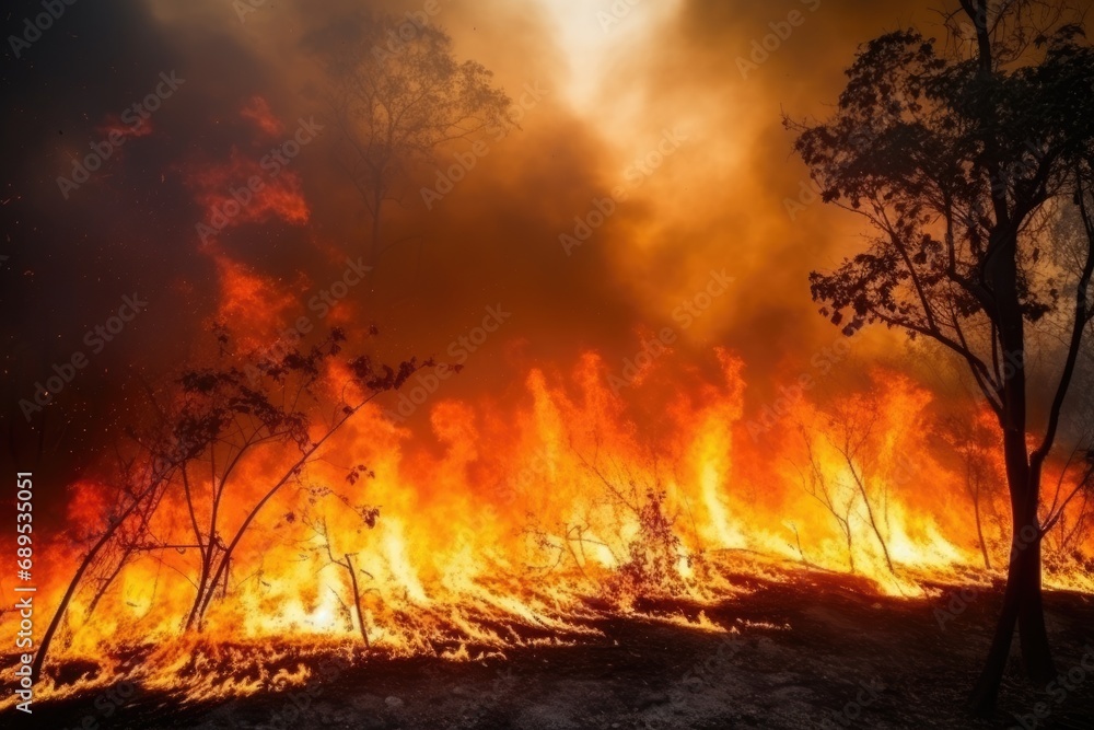 Danger of forest fire Danger of forest fire
