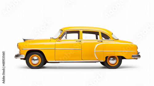 Yellow taxi cab