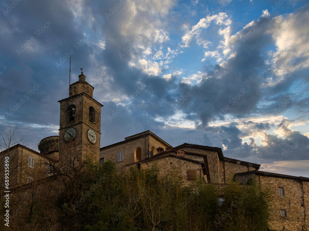 Fototapeta premium bagnone a vey beautiful place in lunigiana