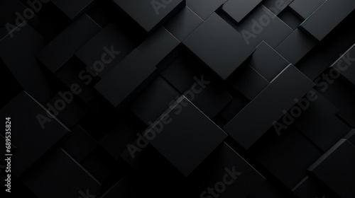 Minimalist solid black background, bold and powerful, for impactful slide presentations