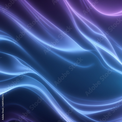 SQUARE ABSTRACT BACKGROUND BLUE VIOLET WAVE COLOR FLOW GAINY WALLPAPER
