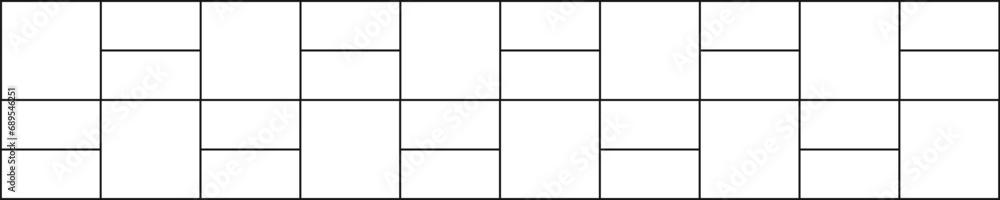 Basketweave tile background. Pavement texture. Stone or ceramic brick wall surface. Kitchen backsplash mosaic layout. Shower, bathroom or toilet floor decoration. Vector outline illustration Basketweave tile background. Pavement texture. Stone or ceramic brick wall surface. Kitchen backsplash mosaic layout. Shower, bathroom or toilet floor decoration. Vector outline illustration