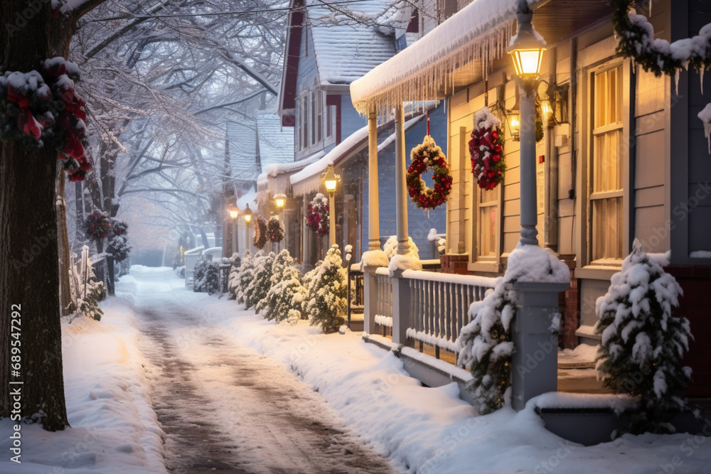 snow covered street in winter, street in the city of winter, winter in the city, street in winter, Christmas Street Decorations, Christmas and winter holiday marketing background
snow covered street in winter, street in the city of winter, winter in the city, street in winter, Christmas Street Decorations, Christmas and winter holiday marketing background