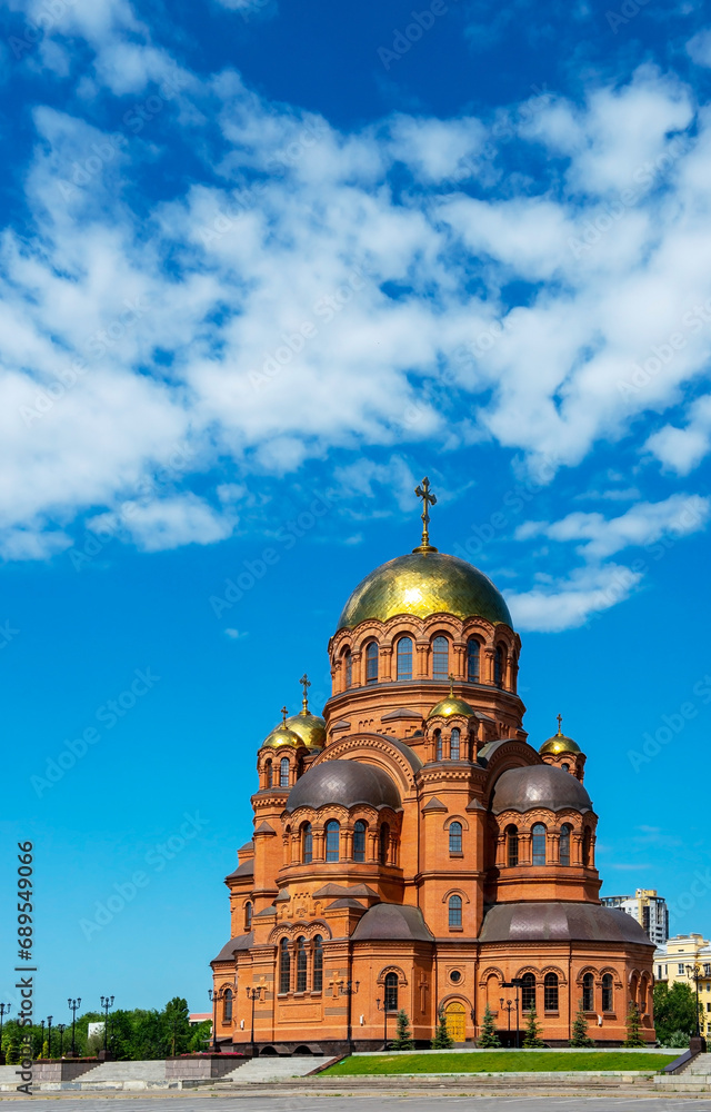 Alexander Nevsky Cathedral in Volgograd in Russia