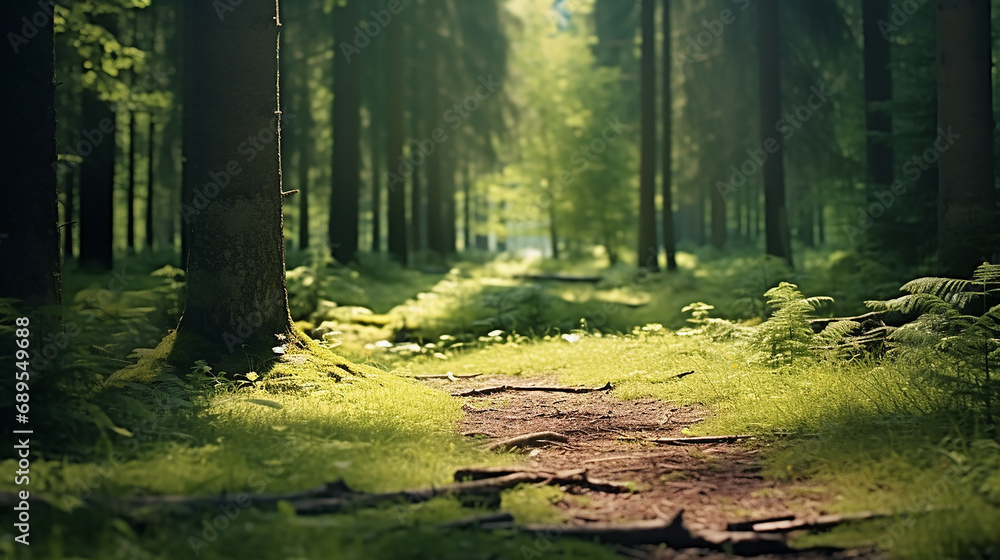 Fototapeta premium Fresh Backdrop for Product Presentation Background