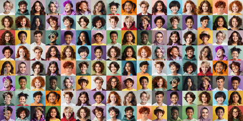 Panorama of children and young people during their school years