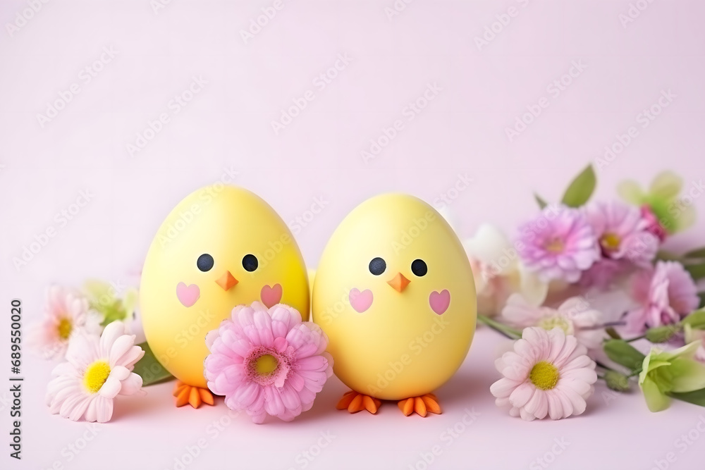 easter card, easter bunny with eggs, easter eggs and flowers, easter eggs in a basket, easter eggs and flowers on a white background, easter wall paper and background for social media easter card, easter bunny with eggs, easter eggs and flowers, easter eggs in a basket, easter eggs and flowers on a white background, easter wall paper and background for social media