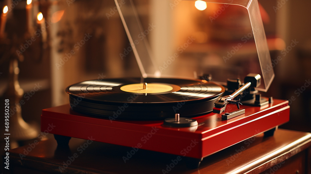 Obraz premium old vinyl record
