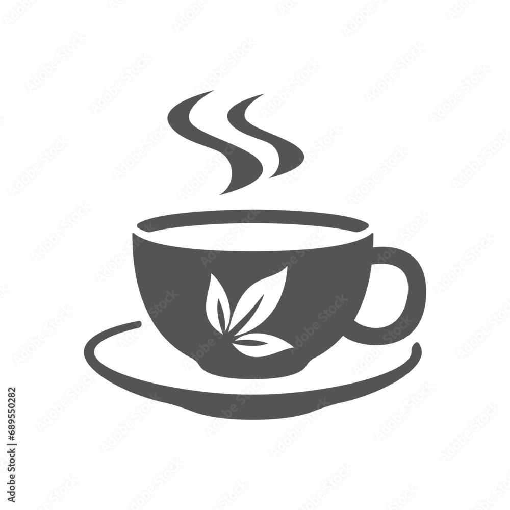 tea cup icon design vector template tea cup icon design vector template