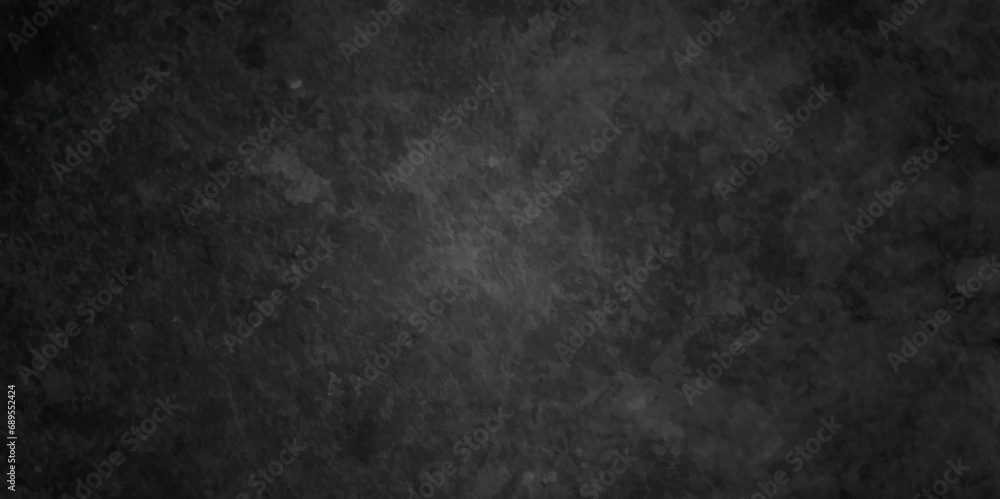 Abstract black distressed Rough texture grunge concrete background. Textured dark stone black grunge background, old grunge background. Chalk board and Black board grunge backdrop background.