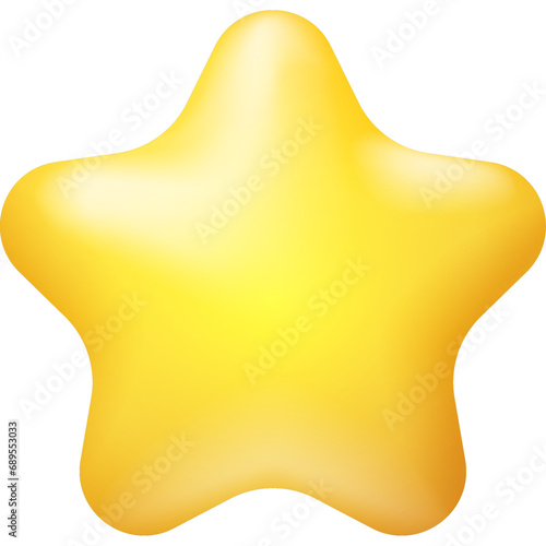 Bright Star. Vector illustration (ID: 689553033)
