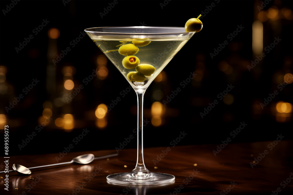 cocktail in grass on background cocktail in grass on background