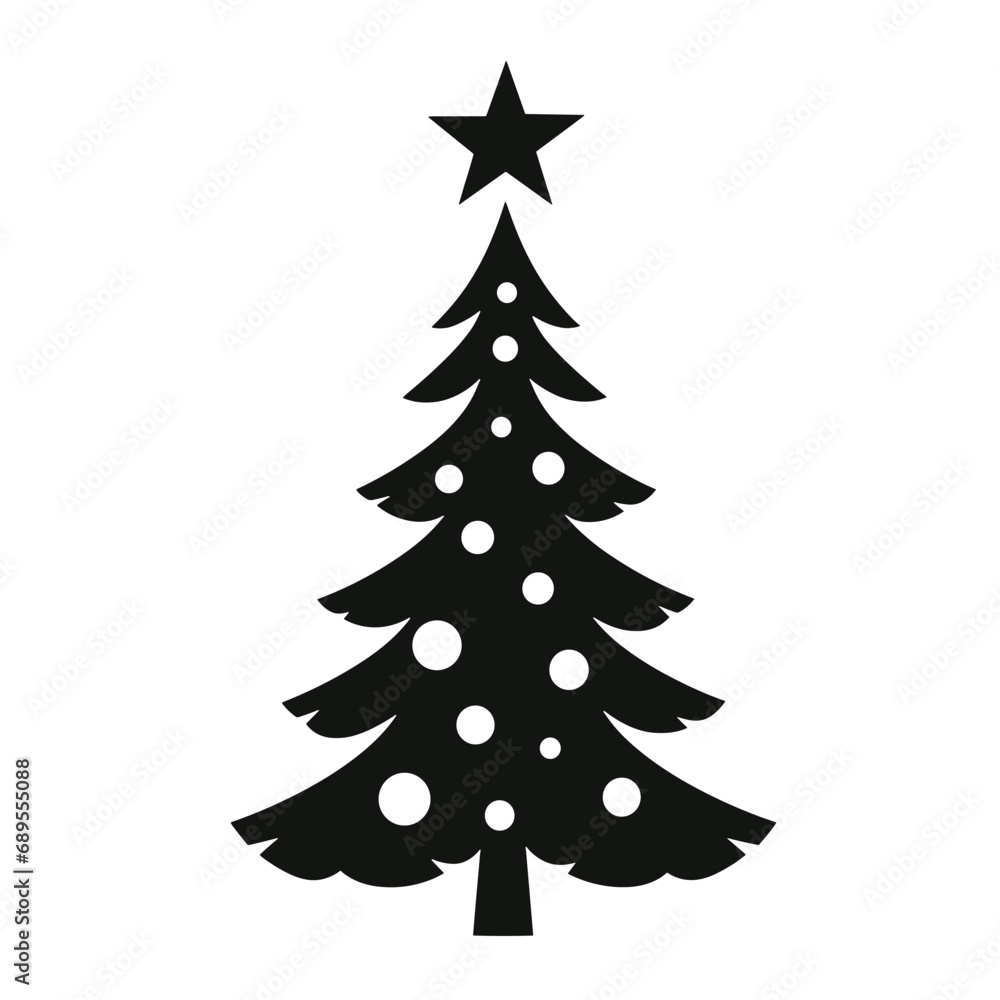 Obraz premium Christmas tree