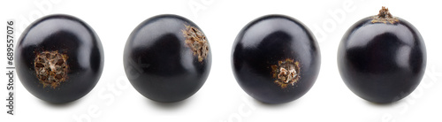Bild auf Leinwand Currant fruits nut isolated on white background