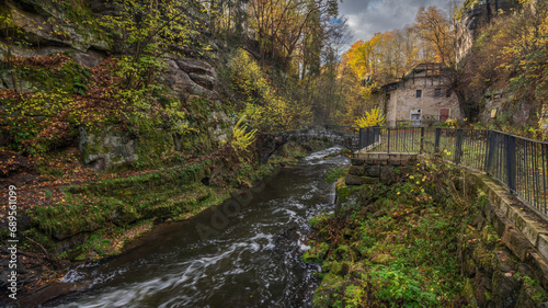 autumn at the Mill  Herbst an der Mühle