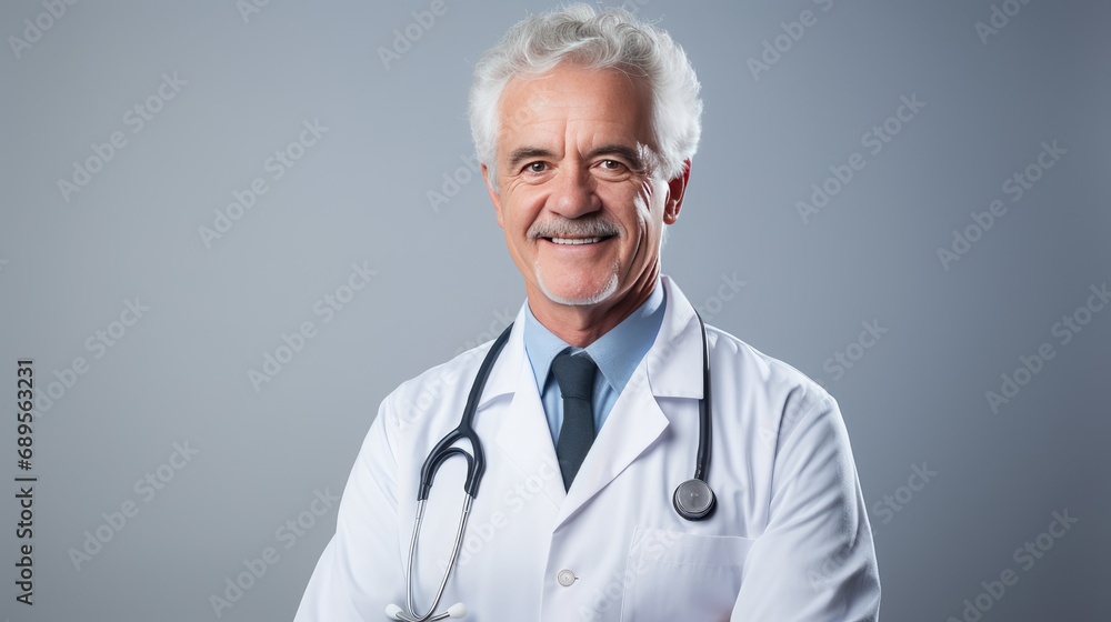 Portrait of a doctor, close-up shot Portrait of a doctor, close-up shot