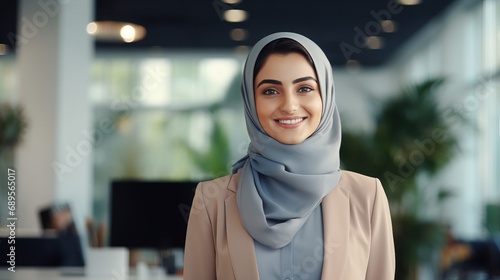 Arab Business women in modern suit