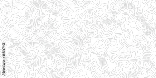 Abstract white paper wave background with lines. Background of the topographic map. White wave paper curved reliefs abstract background. Abstract Vector geographic contour map and topographic map.