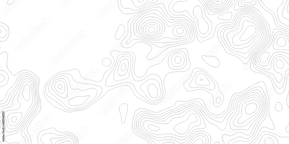 Fototapeta premium Abstract pattern with lines . Abstract Vector geographic contour map and topographic contours map background. Abstract white pattern topography vector background. Topographic line map background.