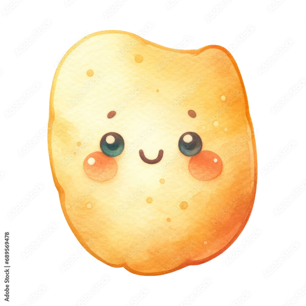 Watercolor Junk Food. Cute Potato Chip Clipart. Unhealthy Food Concept. Watercolor Junk Food Illustration. Watercolor Junk Food. Cute Potato Chip Clipart. Unhealthy Food Concept. Watercolor Junk Food Illustration.