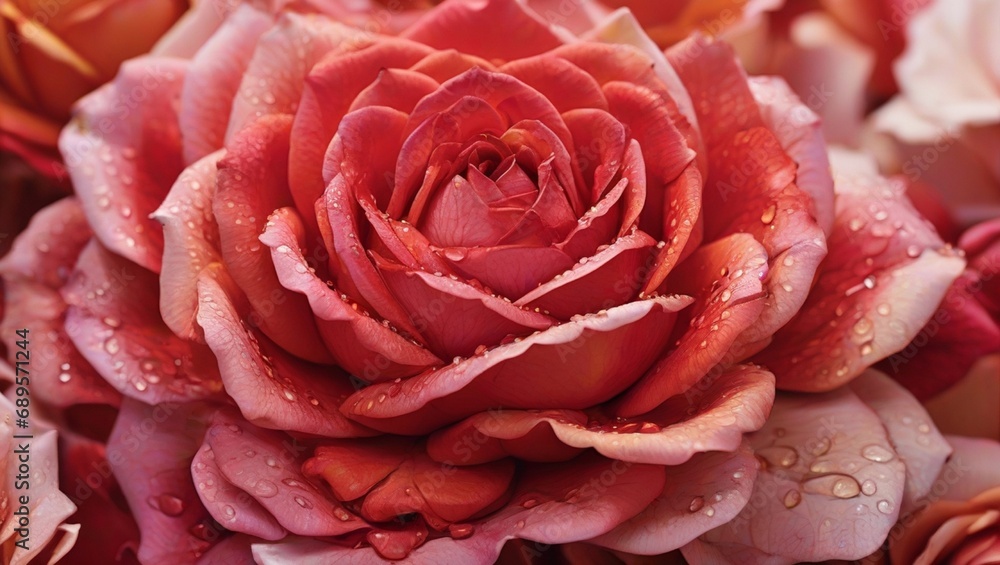 closeup of rose closeup of rose