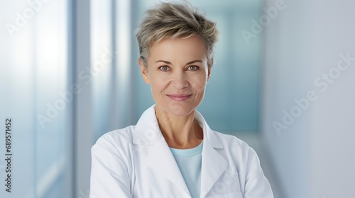 Portrait of a doctor, close-up shot