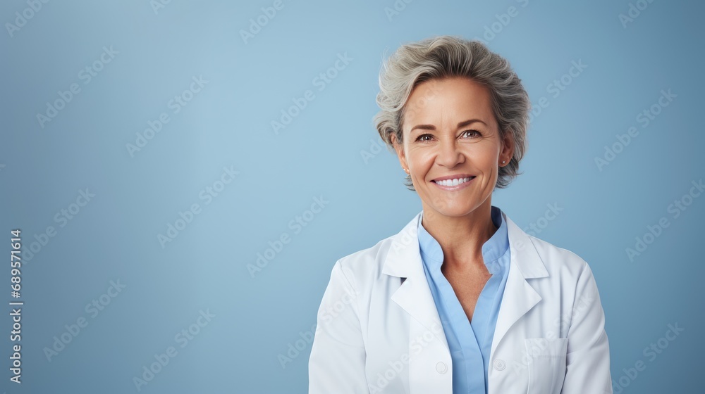 Portrait of a doctor, close-up shot Portrait of a doctor, close-up shot