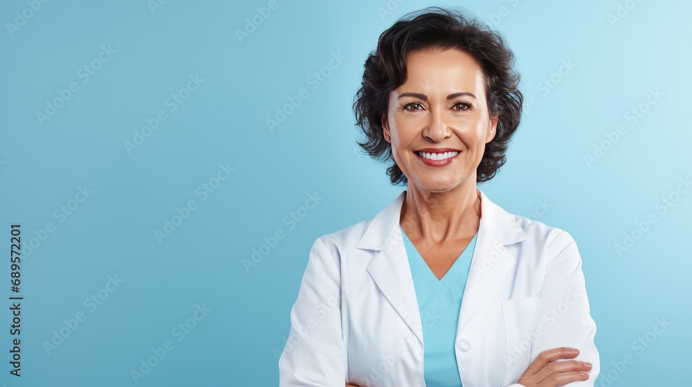 Portrait of a doctor, close-up shot Portrait of a doctor, close-up shot