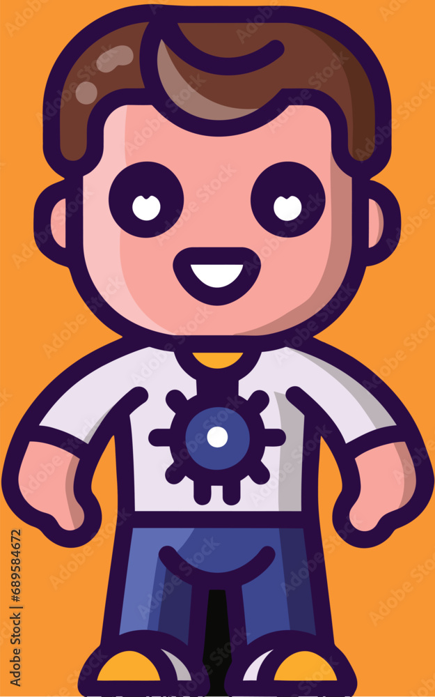cartoon robot cartoon robot