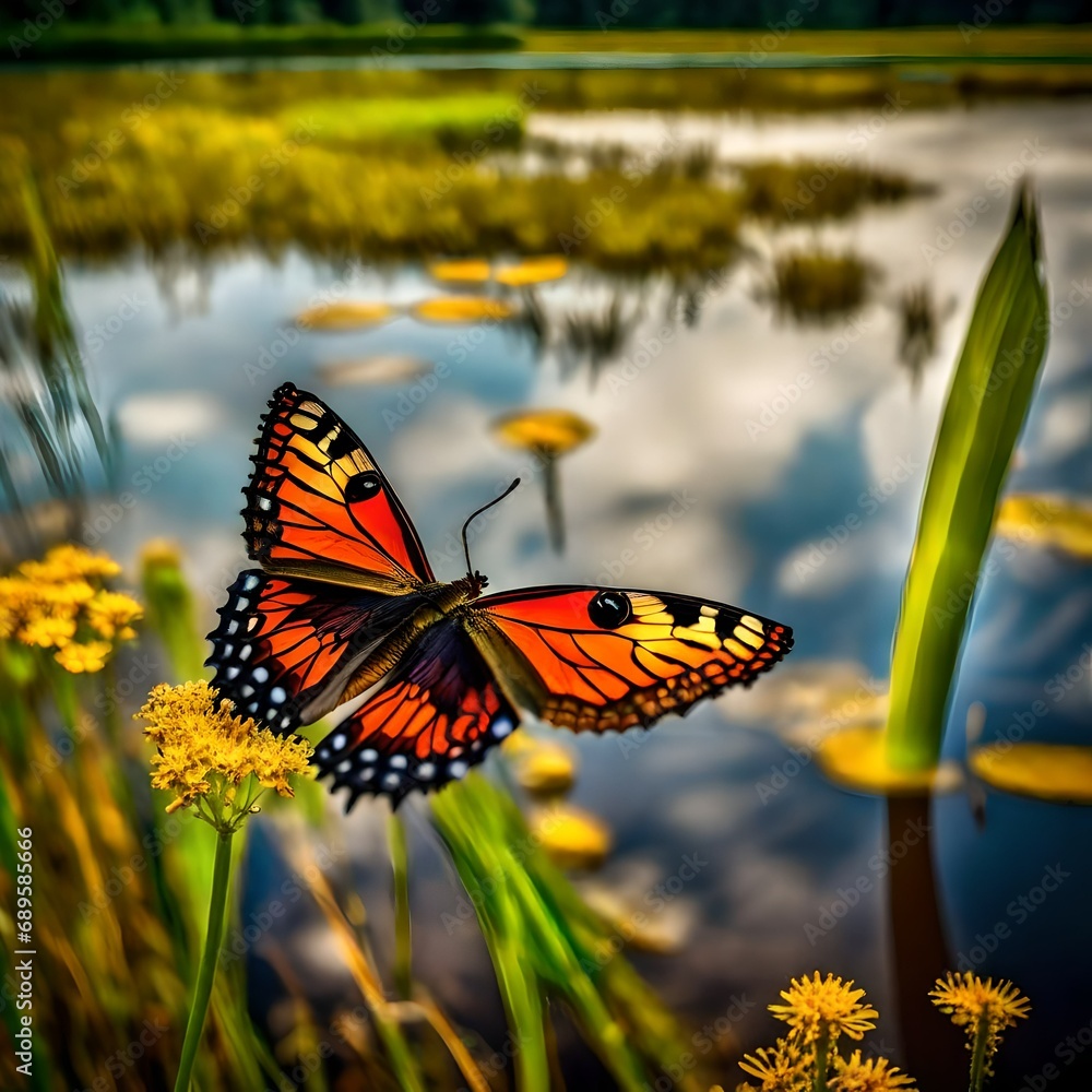 butterfly on a flower