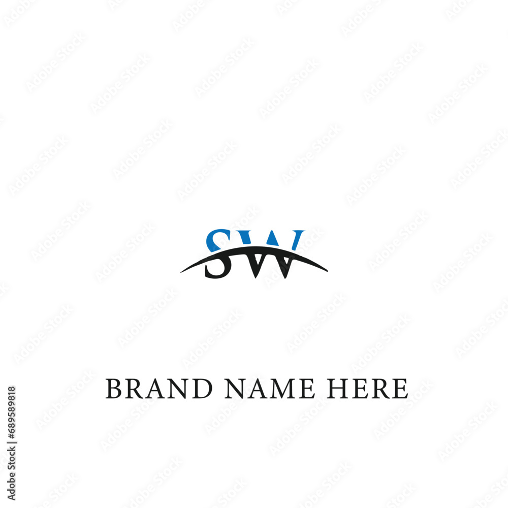 SW logo. S W design. White SW letter. SW, S W letter logo design. Initial letter SW linked circle uppercase monogram logo. S W letter logo vector design. SW logo. S W design. White SW letter. SW, S W letter logo design. Initial letter SW linked circle uppercase monogram logo. S W letter logo vector design.