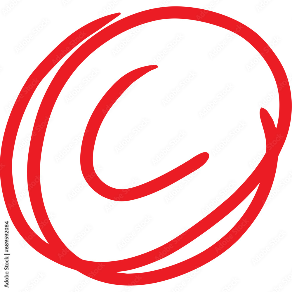 Grade result C. Test exam mark report vector illustration. Grade result C. Test exam mark report vector illustration.
