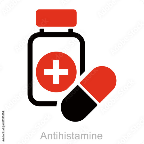 Bilde på lerret Antihistamine
